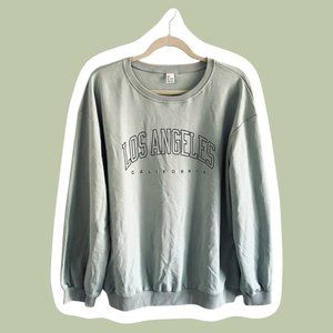 Womens Mint Las Angeles Sweatshirt